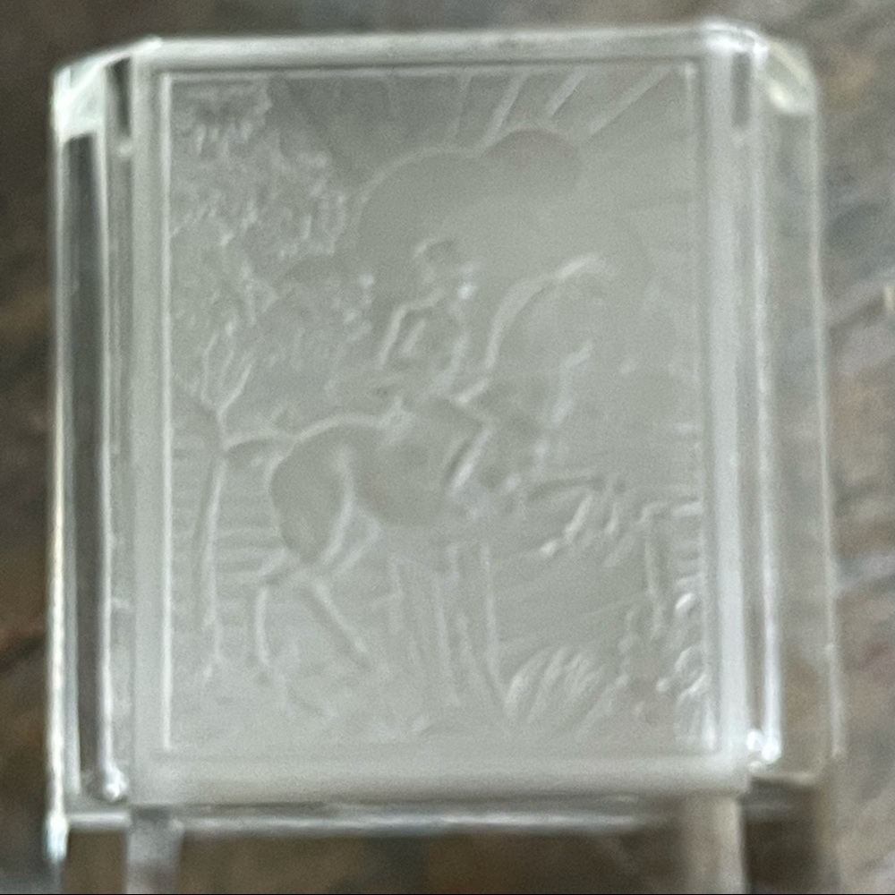 ART DECO CZECH FROSTED CIGARETTE 🚬 HOLDER -EQUESTRIAN 🐎 THEME CIRCA 1935 EUC - Picture 12 of 16